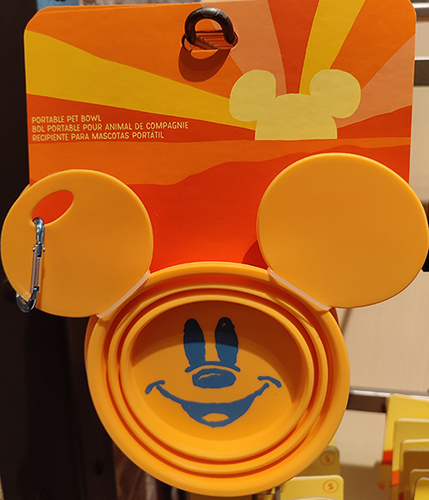 Walt Disney World, Merchandise, Portable Pet Bowl, Bol portable pour animaux de compagnie