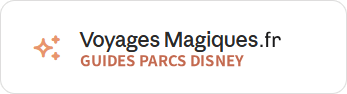 logo VoyagesMagiques.fr Guide Parcs Disney